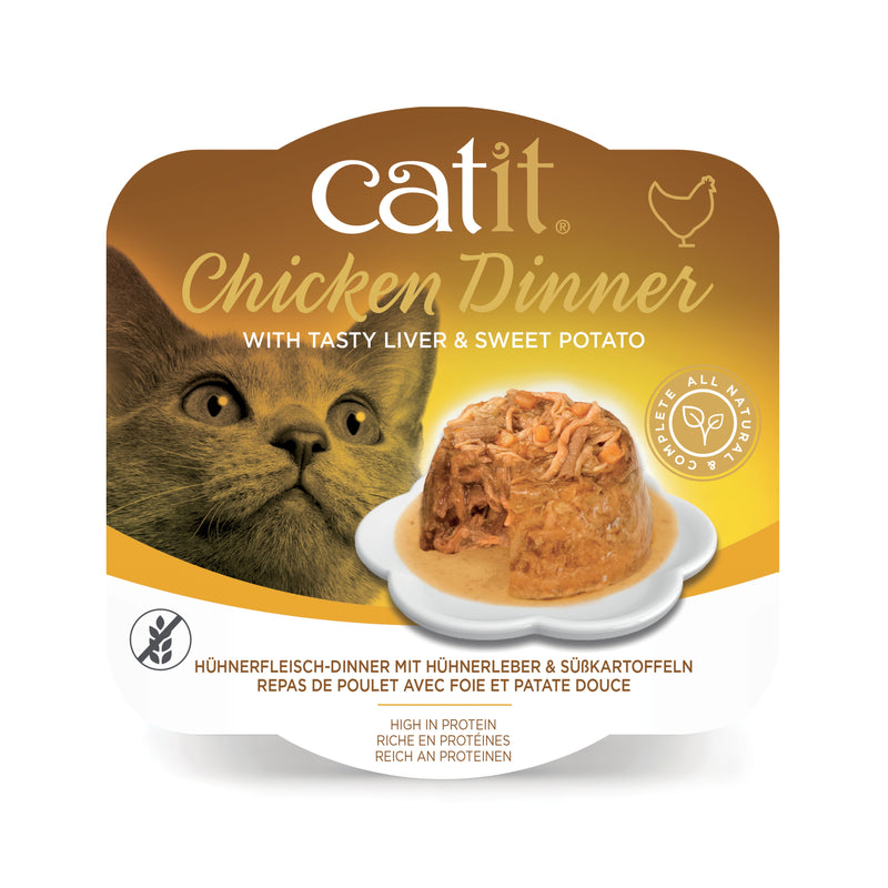 Catit Chicken Dinner, Liver & Sweet Potato 80g