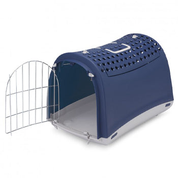 IMAC Linus Cabrio - Carrier For Cats And Dogs 50 x 32 x 34.5cm Blue