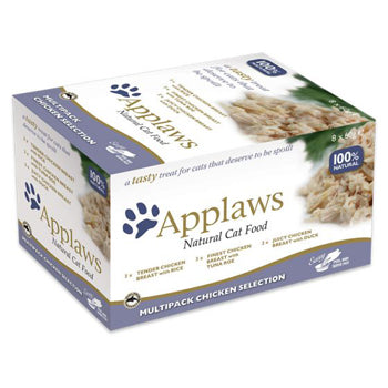 Applaws Cat Multipack Chicken Select 8x60g Pot