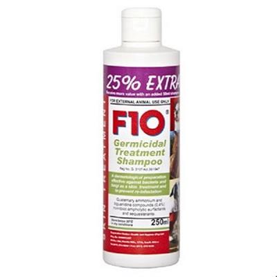 F10 Germicidal Treatment Shampoo 250 ml