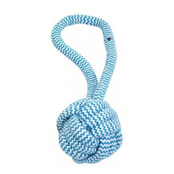 Duvo Scooby Rope Dummy Ball Blue