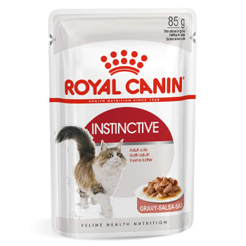 Feline Health Nutrition Instinctive Adult Cats Gravy 85g
