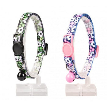 Duvo Cat Collar Nylon Mixed Colors Flowers 20 - 30cm / 10mm