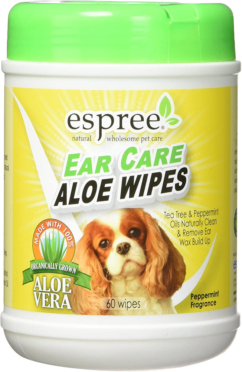 Espree Ear Care Aloe Wipes 60 CT