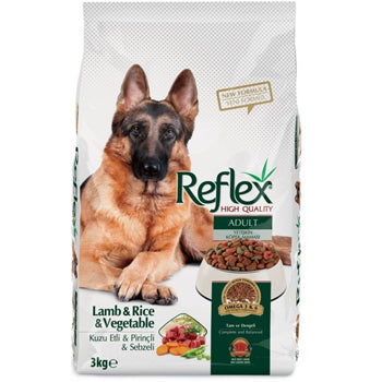 Reflex Adult Dog Food Lamb, Rice and Vegetable 15KG