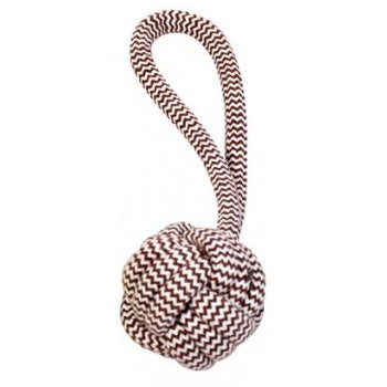 Duvo Scooby Rope Dummy Ball Brown