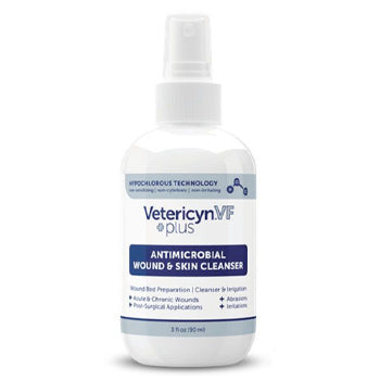 Vetericyn VF Plus Antimicrobial Wound and Skin Cleanser 3oz