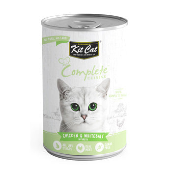 Kit Cat Complete Cuisine Chicken And Whitebait In Broth 150g