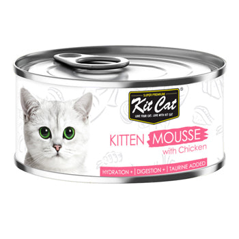 Kit Cat Kitten Mousse With Chicken 80g