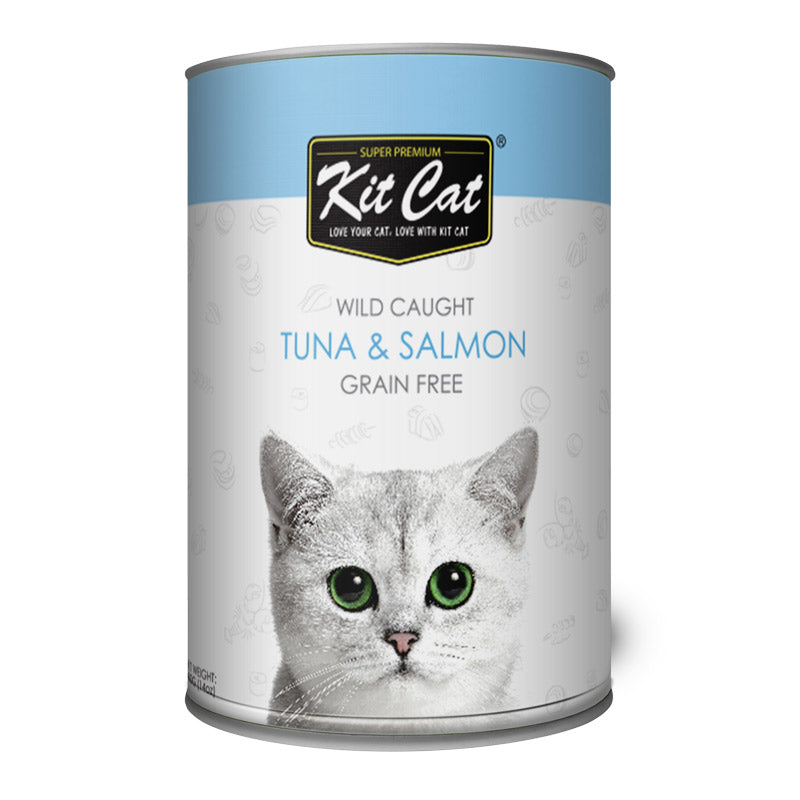 Kit Cat Tuna & Salmon 400g