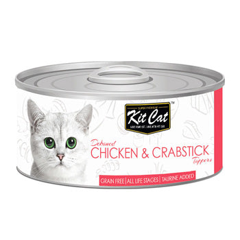 Kit Cat Chicken & Crabstick Toppers 80g