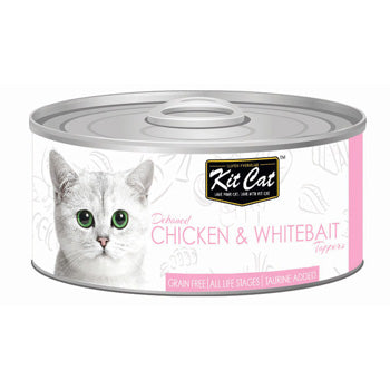 Kit Cat Chicken & Whitebait Toppers 80g