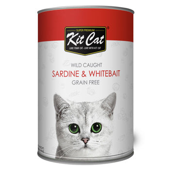 Kit Cat Sardine & Whitebait 400g