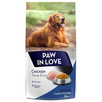 Paw In Love Adult Dog Food Chicken 15kg