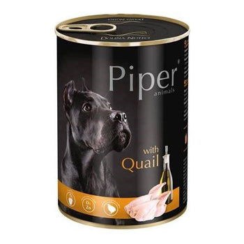 Piper Animals with quail - Wet dog food - 400 g