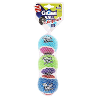 Tennis Ball 3pcs with Different Colour in 1 pack (Medium)