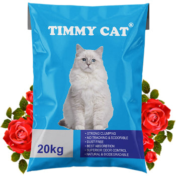 Timmy Cat - Cat Litter Rose 20kg