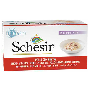 Schesir Cat Wet Food-Chicken Fillets With Duck