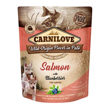 Carnilove Salmon With Blueberries For Puppies 300g