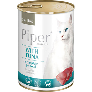 Piper Cat Food With Tuna Sterilised  400g