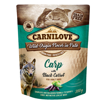Carnilove Carp With Black Carrot For Adult Dogs 300g
