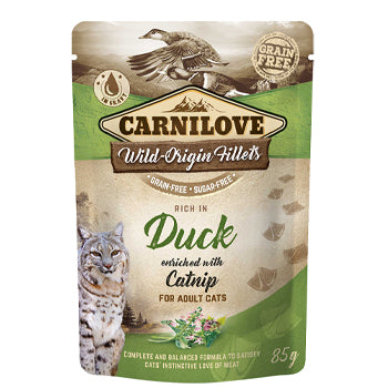 Carnilove Duck Enriched With Catnip For Adult Cats 85g