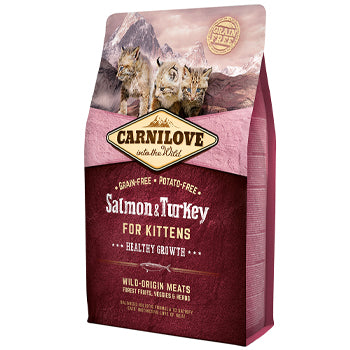 Carnilove Salmon & Turkey For Kittens 2kg