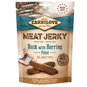Carnilove Jerky Snack Duck With Herring Fillet 100g