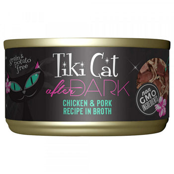 Tiki Cat - After Dark Wet Cat Food Chicken & Pork Can 2.8oz