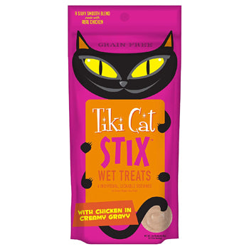 Tiki Cat Stix Treats Salmon Mousse -3 Oz