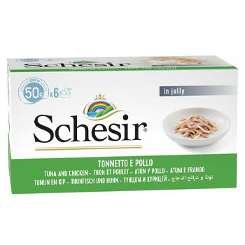 Schesir Cat Multipack Can Tuna With Chicken-6x50g