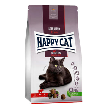 Happy Cat – Sterilized Adult Bavarian Beef 1.3kg