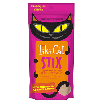 Tiki Cat Stix Treats Chicken Mousse - 12Tr 3 Oz