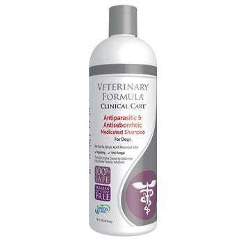 Synergy Labs Veterinary Formula Clinical Care Antiparasitic & Antiseborrheic Shampoo For Dogs 473ml