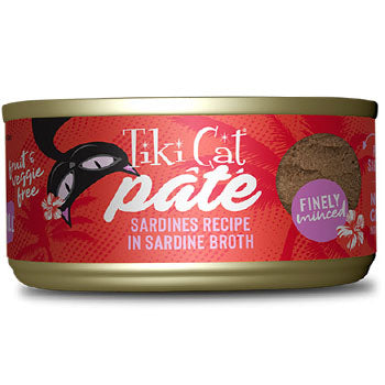 Tiki Cat Grill Sardines In Sardine Recipe Pate 2.8 Oz