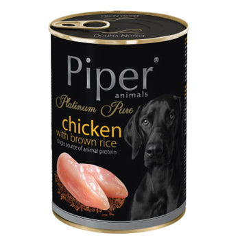 Platinum Food Pure Chicken With Brown Rice Black 400g