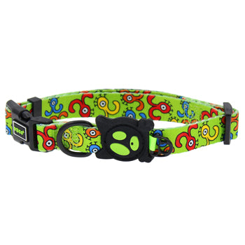 Doco Loco Collar Green Monster - Small Size