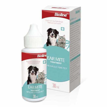 Bioline Ear Mite Treatment 30ml