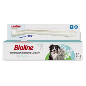 Bioline Toothpaste With Liquid Calcium -50g
