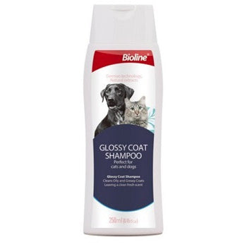 Bioline Glossy Coat Shampoo - Dogs & Cats 250ml