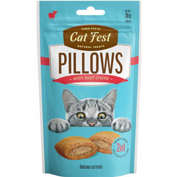 Cat Fest Pillows With Beef Cream 30g