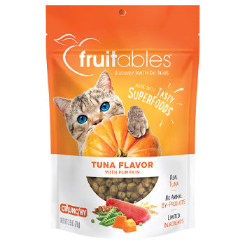 Fruitables Tuna Flavor with Pumpkin Cat Treats 70g