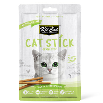 Kit Cat Grain Free Cat Stick Salmon & Katsuobushi 15g