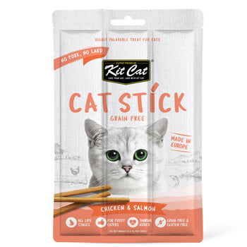 Kit Cat Grain Free Cat Stick Chicken & Salmon 15g