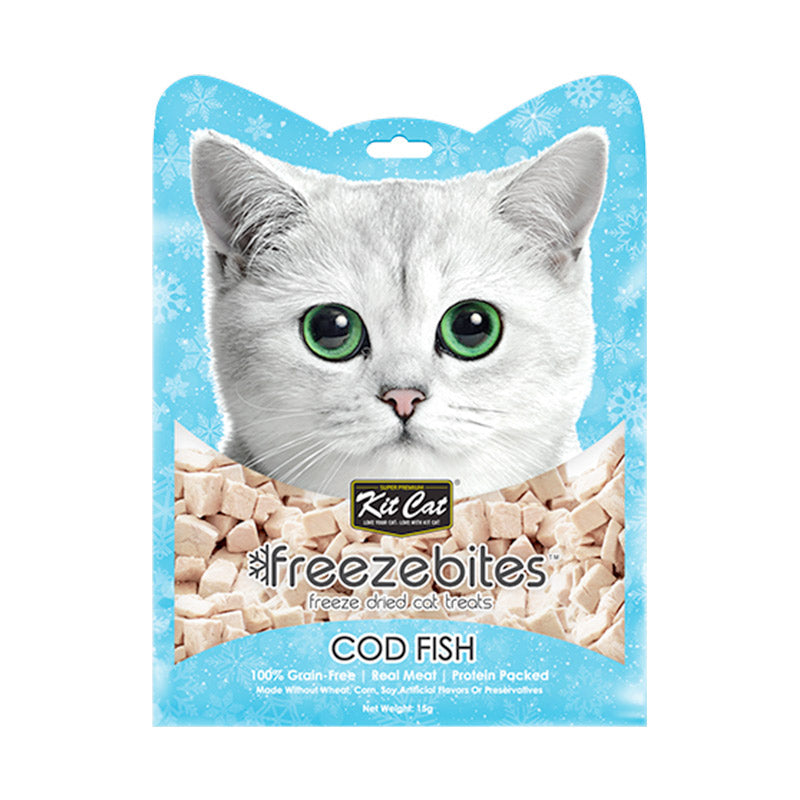 Kit Cat Freezebites Cod Fish 15g