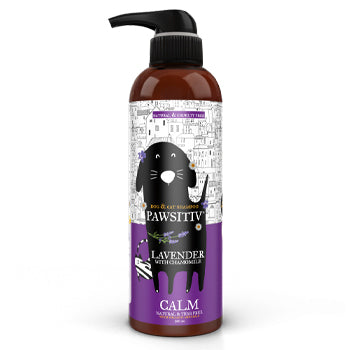 Pawsitiv Natural & Tearless Shampoo for Dogs & Cats - Lavender with Chamomile (500ml)