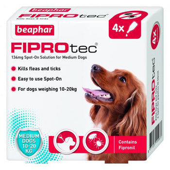 Fiprotec for Medium Dog - 4 Pipettes