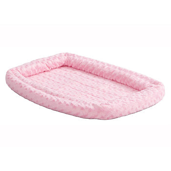 QuietTime Pink Fashion Double Bolster Bed 18"