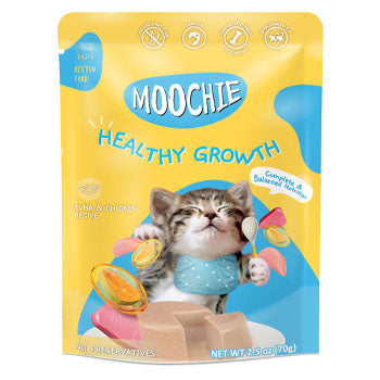 Moochie Cat Food Tuna And Chicken Recipe For Kitten - Healthy Growth