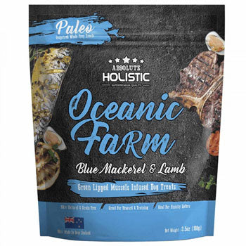 Absolute Holistic Air Dried Dog Treats - Oceanic Farm 100g